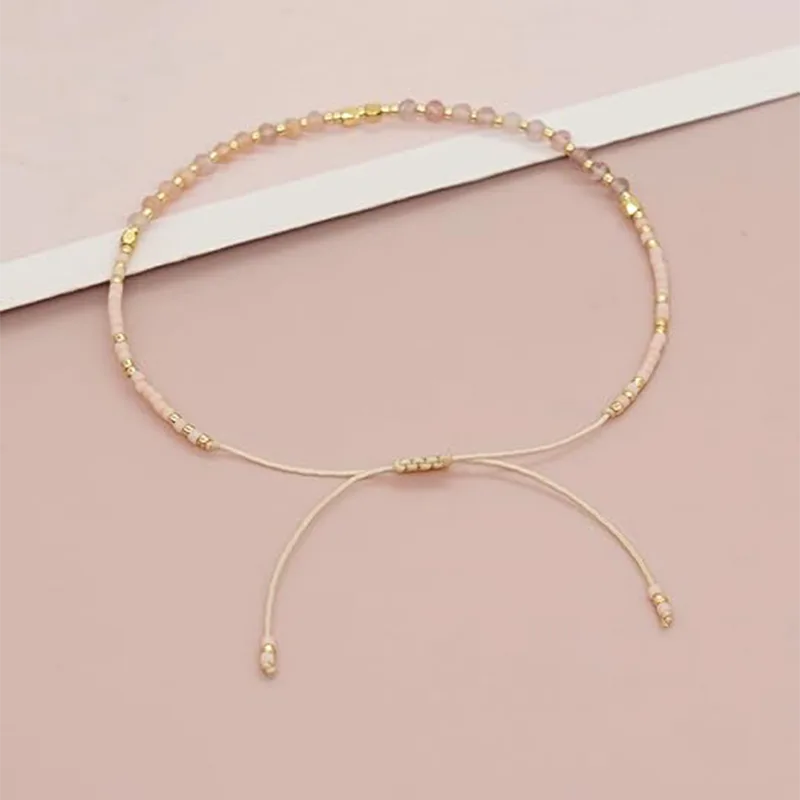Braccialetti con perline piccole da donna