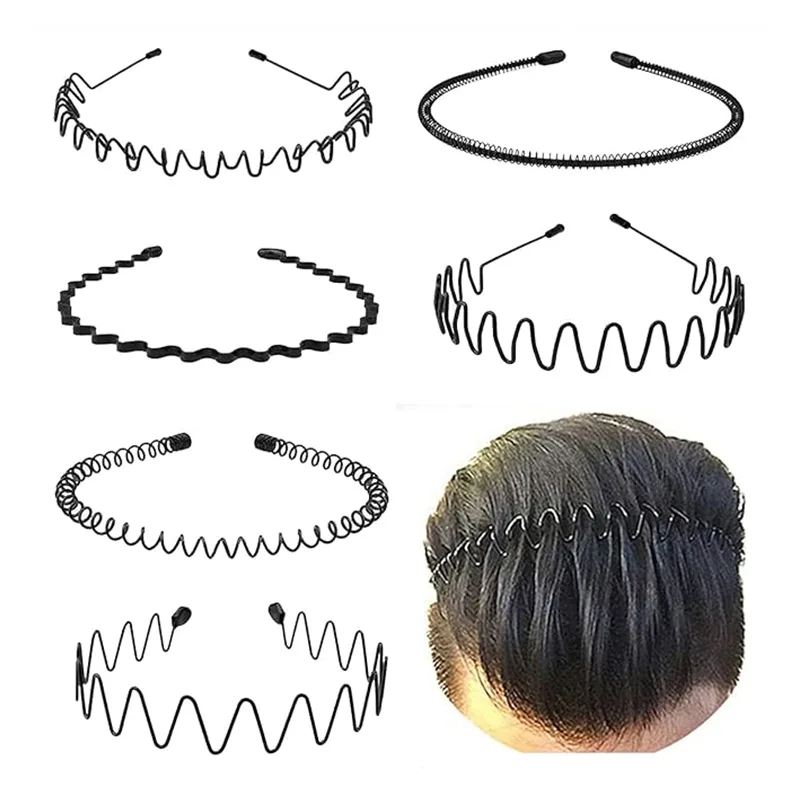 Fasce per capelli ricci adatte in metallo